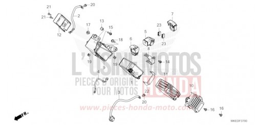 BATTERIE CRF450RXN de 2022